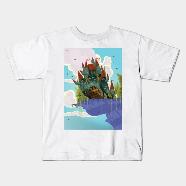 Royal Castle Kids T-Shirt by nickemporium1